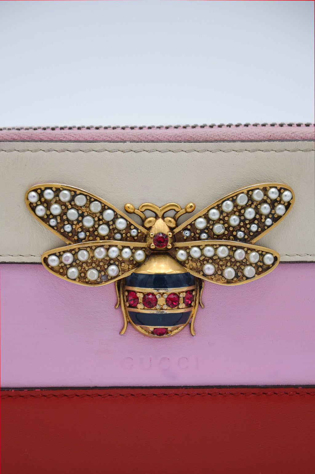 Porte-Feuille Gucci Zippy Tricolore