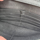 Cartera Gucci Con Cadena Microguccissima Negro