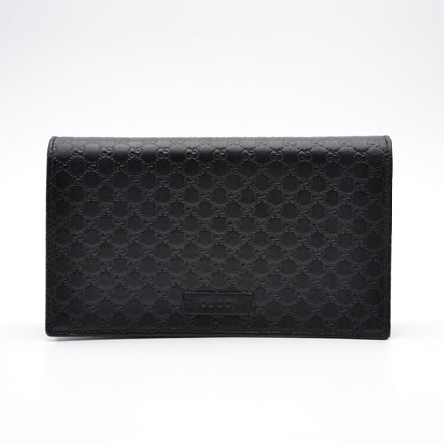 Gucci Wallet On Chain Microguccissima Noir