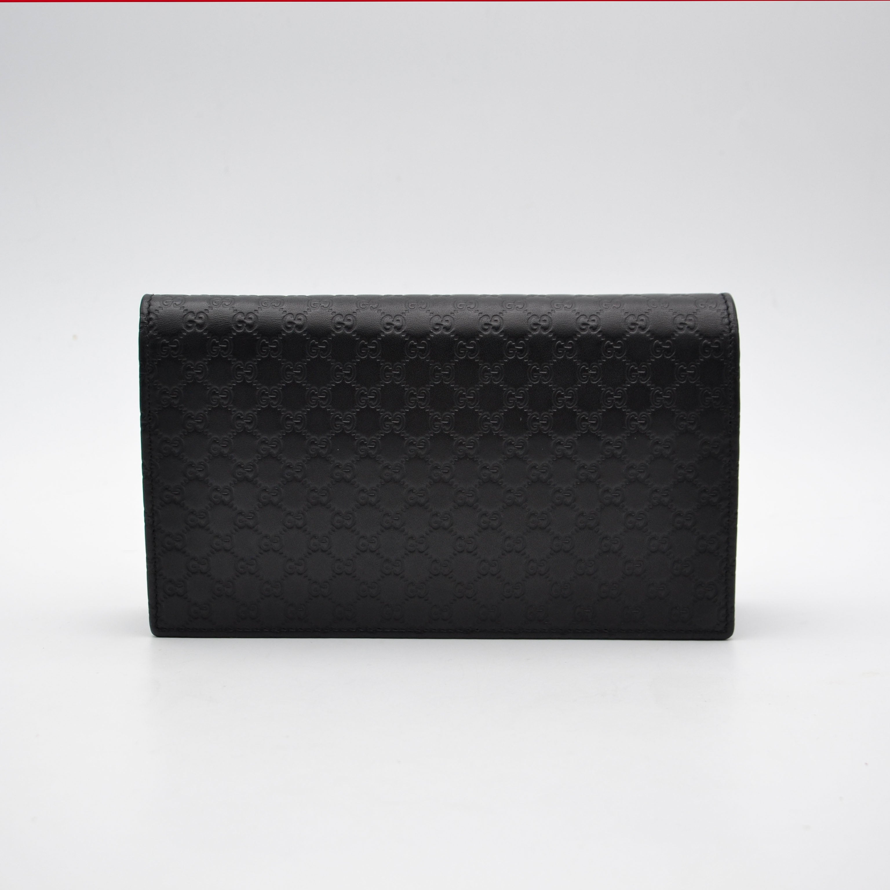 Gucci Wallet On Chain Microguccissima Black