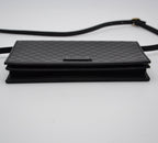 Gucci Wallet On Chain Microguccissima Black