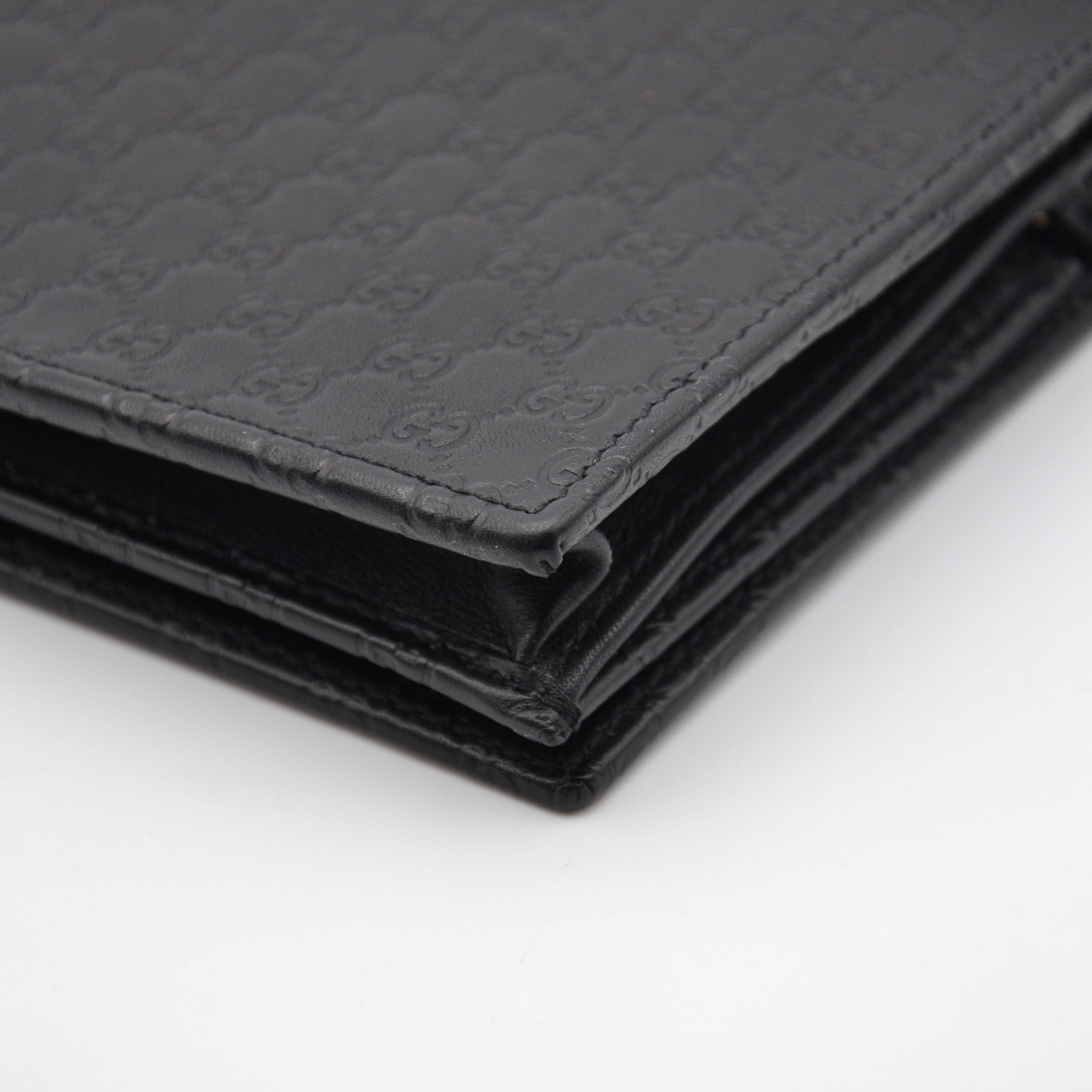 Gucci Wallet On Chain Microguccissima Black