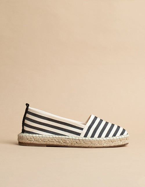 Espadrilles Guethary - Toile Noir - Femme