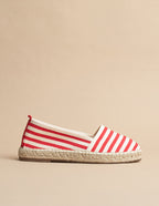 Alpargatas Guethary - Lona Roja - Mujer