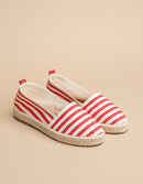 Espadrilles Guethary - Toile Rouge - Femme