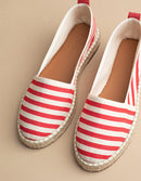 Espadrilles Guethary - Toile Rouge - Femme