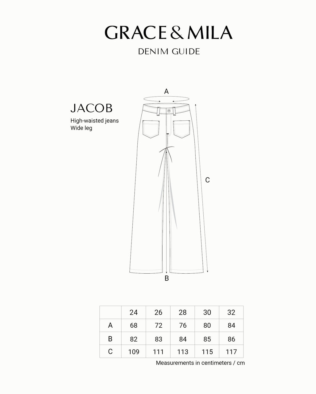 Vaquero Acampanado Light Blue Jacob