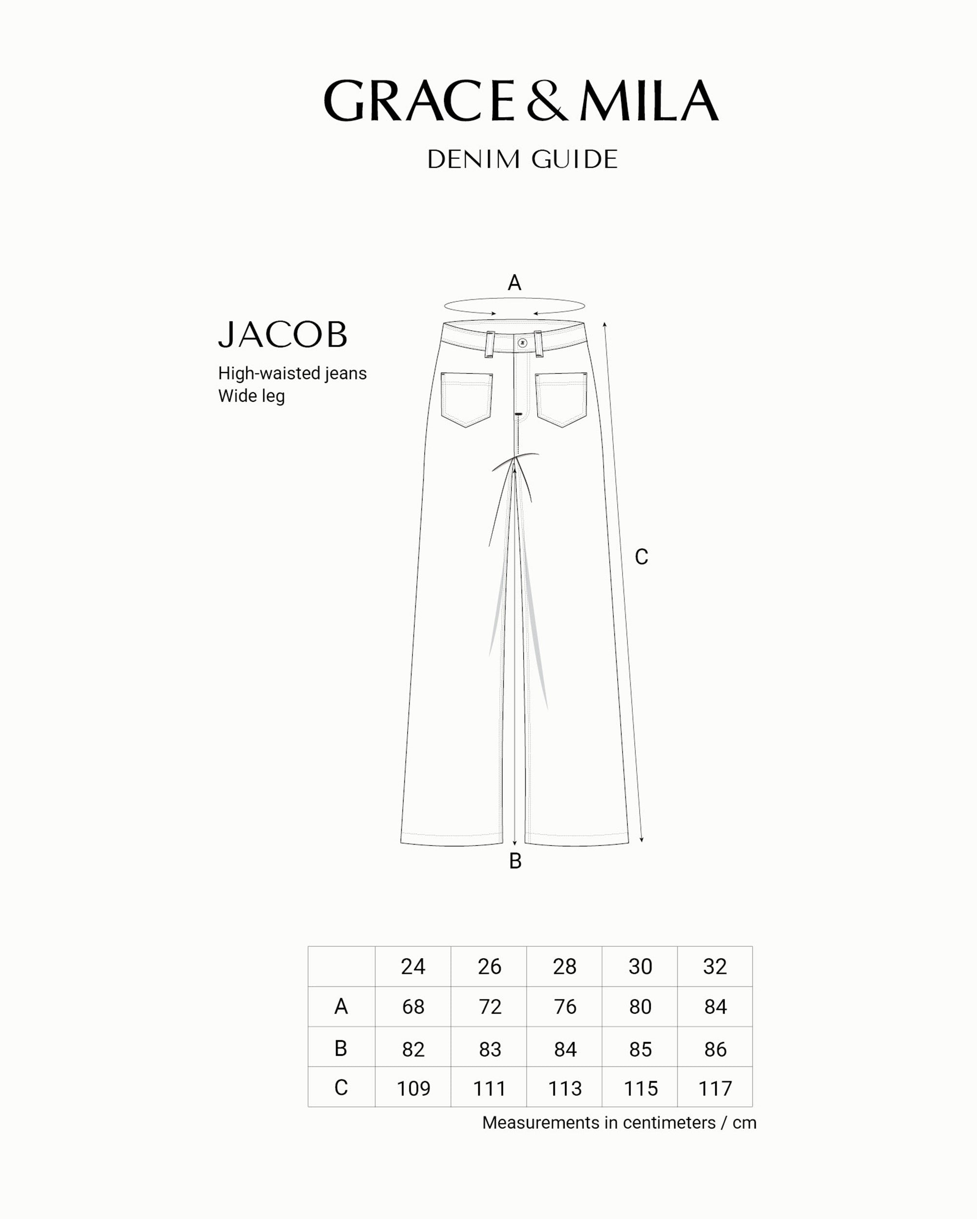 Vaquero Acampanado Light Blue Jacob