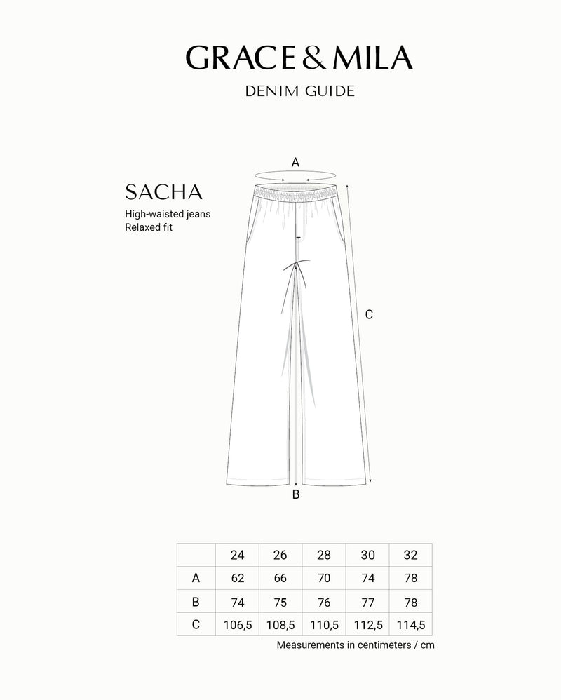 Black Washed Sacha Baggy Jeans