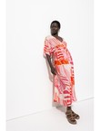 Robe Longue Imprimée - Multicolore Imprime
