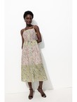 Robe Fleurie à Bretelles Femme - Multicolore Imprime