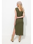 Robe T-shirt - Kaki Uni Fonce