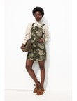 Robe-salopette Imprimée Femme - Kaki Imprime