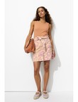 Mini-jupe Cargo Imprimée Femme - Rose Imprime