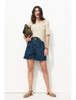 Pull en Crochet Femme - Naturel Uni Clair