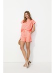 Short à Carreaux Vichy Femme - Multicolore Carreaux