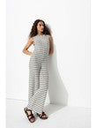 Combi-pantalon en Crochet - Noir Imprime