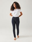 Gaspard Jean Skinny Femme - Jeans Uni Fonce