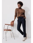 Pantalon Jogpant Femme - Bleu Uni Fonce