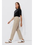 Pantalon Jogpant Femme - Naturel Uni Clair