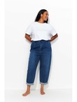 Oscar Jean Slouchy Femme - Jeans Uni Fonce