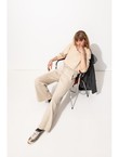 Pantalon de Jogging Large - Naturel Uni Clair