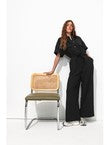 Combinaison-pantalon Femme - Noir Uni Fonce