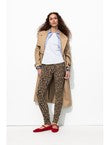 Leggings en Jersey Milano - Marron Imprime