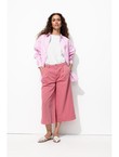Jupe-culotte en Toile Femme - Rose Uni Colore