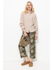 Pantalon Imprimé Femme - Kaki Imprime
