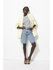 Bermuda en Jean Femme - Jeans Uni Clair