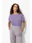 T-shirt Coeur Femme - Violet Uni Colore