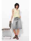 Gilet sans Manches Femme - Multicolore Raye