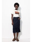 T-shirt à Message Femme - Naturel Imprime