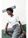 T-shirt Uni Made In France - Blanc Uni Clair