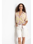 Chemise Imprimée Femme - Violet Imprime