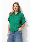 Chemise Laura Gulshani - Vert Uni Colore