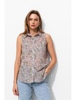 Chemisier Fleuri Femme - Multicolore Imprime