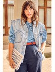 Veste en Jean Éco-conçue - Jeans Uni Clair