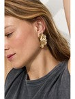 Boucles D'oreilles Femme - Jaune Uni Colore