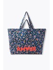 Grand Tote Bag Tajinebanane - Bleu Imprime