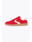 Baskets Bicolores Femme - Rouge Uni Colore