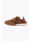Baskets Perforées Femme - Marron Uni Fonce