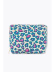Trousse Matelassée Léopard - Rose Imprime