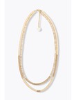 Collier Surfeur 2 Rangs Femme - Jaune Uni Colore