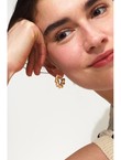 Anneaux Fantaisie Femme - Jaune Uni Colore