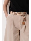 Ceinture Irisée Femme - Grège Imprime