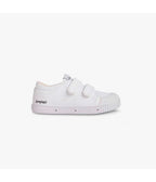Zapatillas Bajas G2 Velcro Canvas - Blanco - Niño