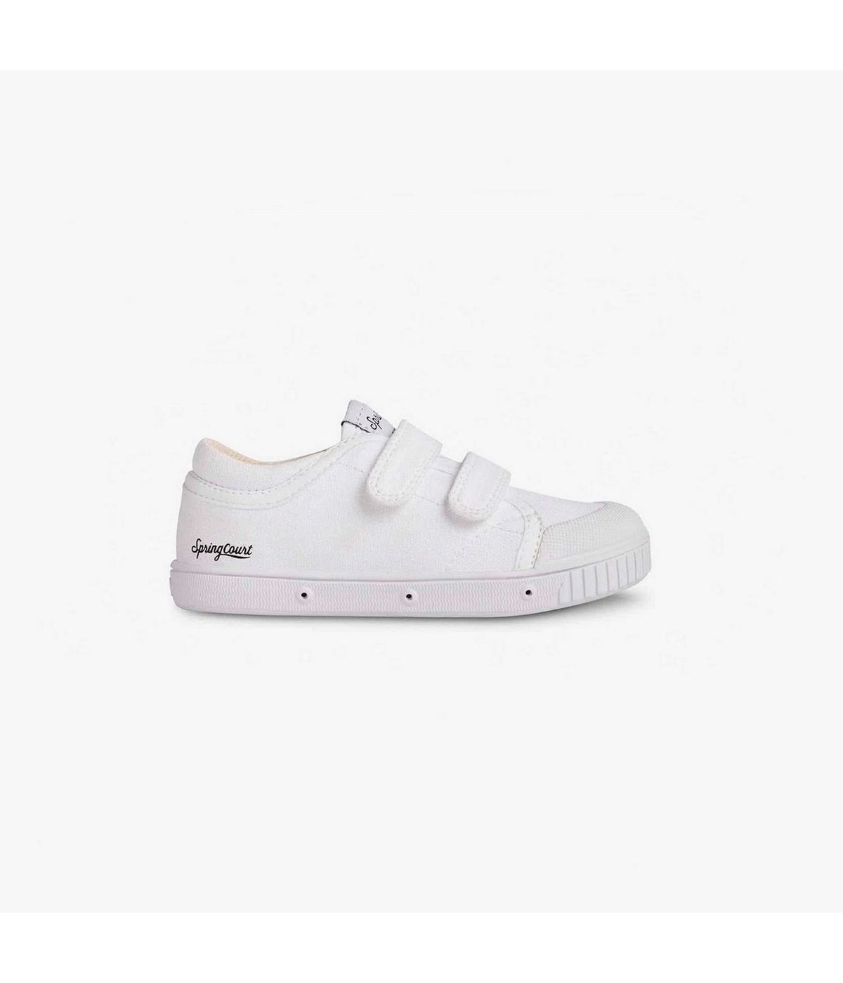 Zapatillas Bajas G2 Velcro Canvas - Blanco - Niño