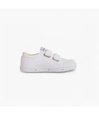 Zapatillas Bajas G2 Velcro Canvas - Blanco - Niño